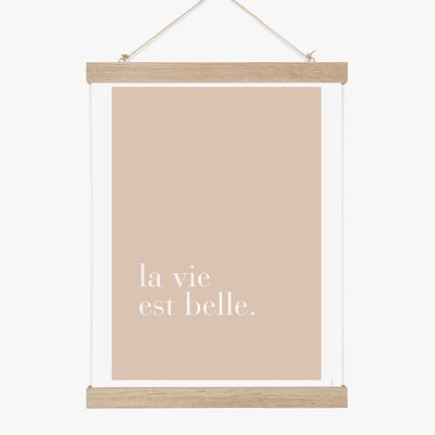 Minérale, affiche seule 30x40cm COTTON BIRD