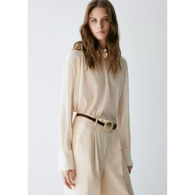 Blouse fluide volantée MANGO