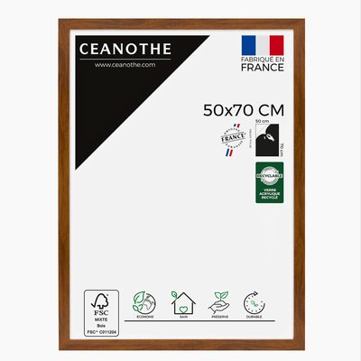 Cadre Photo Design 50x70 Cm Bois Reconstitué Fsc ETERNEL CEANOTHE