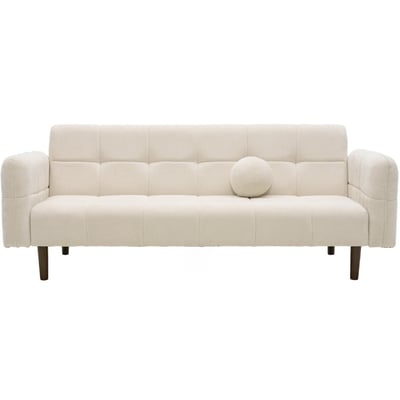 Canapé convertible 3 places en tissu chenille - PAVIA HOMIFAB