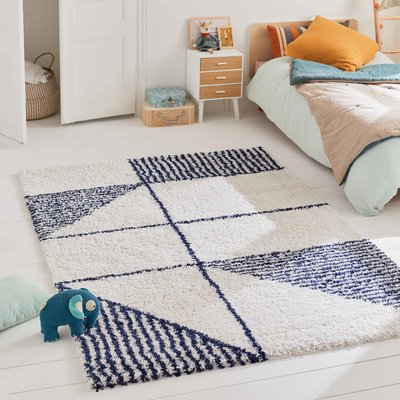 Tapis pour enfant shaggy AQUARELLE NAZAR RUGS