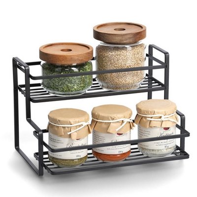Etagère rangement cuisine métal ZELLER PRESENT