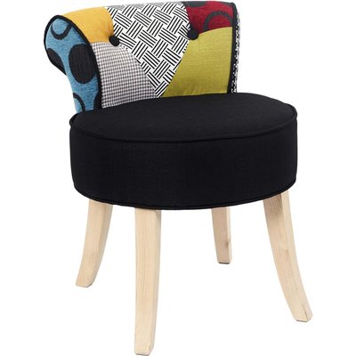Tabouret bas patchwork Eleonor CMP