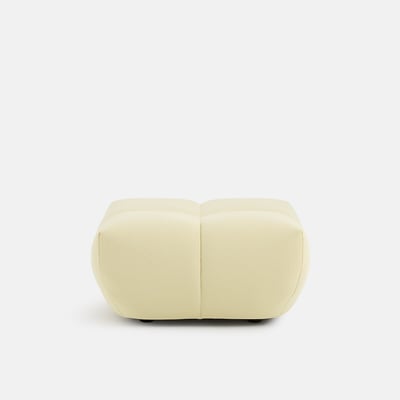 Pouf, en tissu matelassé, largeur 83 cm, NURIA LA REDOUTE INTERIEURS