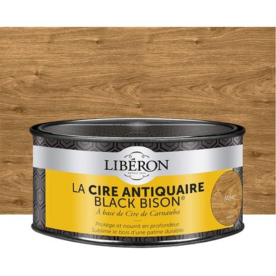Cire antiquaire Black Bison® liquide, Les teintes bois foncé LIBERON