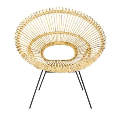 Fauteuil rond en rotin Livea ZAGO
