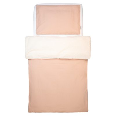 Parure de lit réversible, housse de couette et taie d'oreiller en lin lavé LINO SEVIRA KIDS