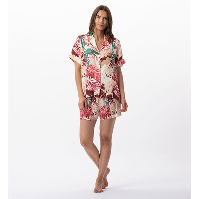 Pyjama short en 100% viscose CAMÉLIA 700 LE CHAT