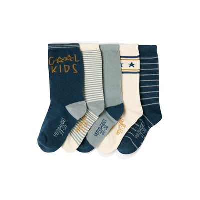 Lot de 5 paires de chaussettes "Cool Kids" VERTBAUDET