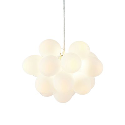 Suspension chic à 17 sphères en verre - BARTALI KOSILUM