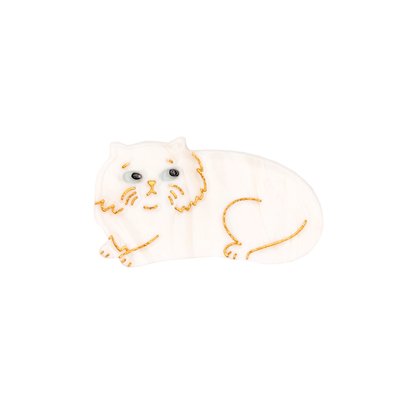 Barrette Chat Persan COUCOU SUZETTE