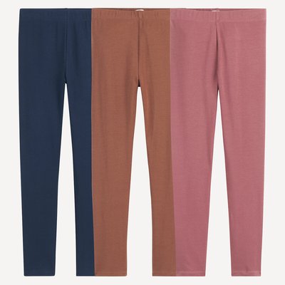 Confezione da 3 leggings LA REDOUTE COLLECTIONS