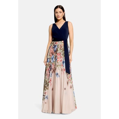 Robe de soirée à plis VERA MONT