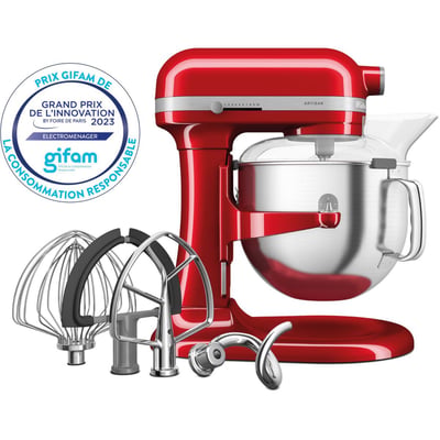 Robot pâtissier 5KSM70SHXECA pomme d'amour KITCHENAID