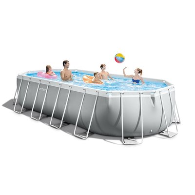 Piscine tubulaire ovale  Prism Frame 6,10 x 3,05 x 1,22 m INTEX