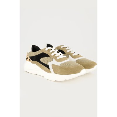 Sneakers en cuir, mélange de couleurs ULLA POPKEN