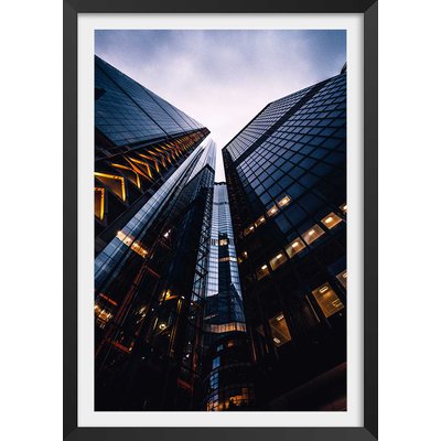 Affiche london au pied des tours HEXOA