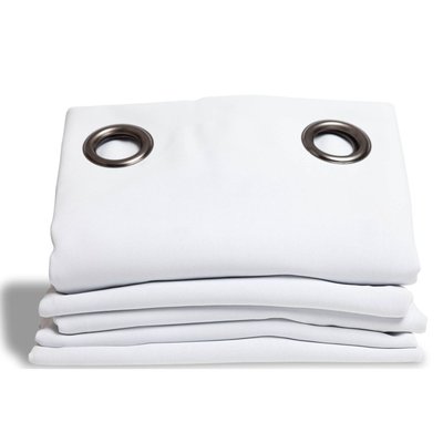 Rideau phonique Oeillet Blanc MC720 140 x 350 (LxH) MOONDREAM