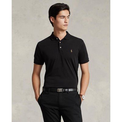 Polo recto custom fit de punto interlock POLO RALPH LAUREN