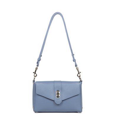 Sac à main à bandoulière en cuir Foulonné double LANCASTER
