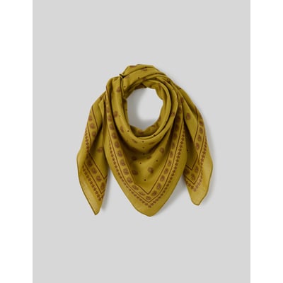 Foulard carré imprimé BZB