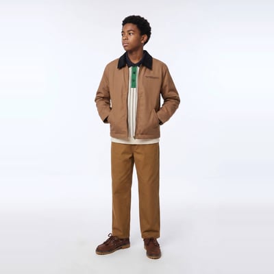 Veste avec col en velours unie contenant du coton MONOPRIX