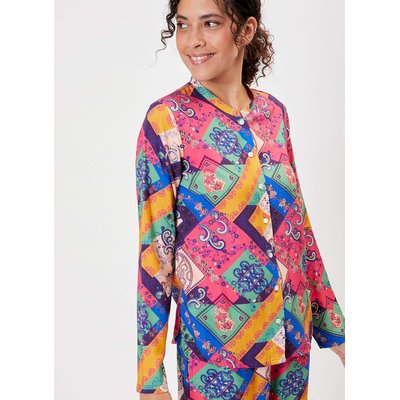 Chemise de Pyjama fluide imprimée HOLT LA FIANCÉE
