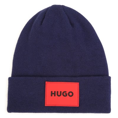 Bonnet doublé à revers HUGO KIDSWEAR