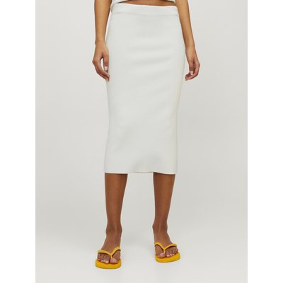 Jupe droite blanche stretch new arrivals