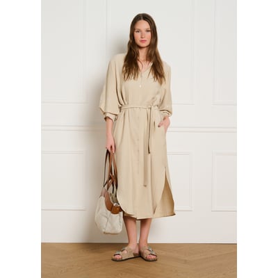 Robe-chemise brodée fluide LOLALIZA