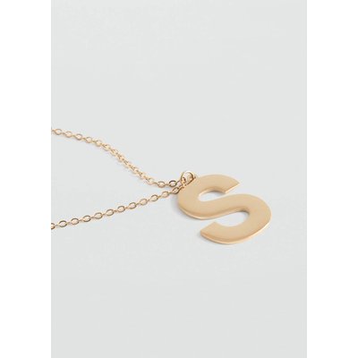 Collier pendentif lettre MANGO TEEN
