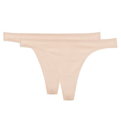 Lot de 2 strings en microfibre-Invisible LA REDOUTE COLLECTIONS