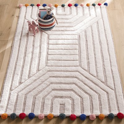 Ponponi Tufted 100% Organic Cotton Child's Rug AM.PM