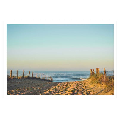 Affiche photo plage hossegor HEXOA