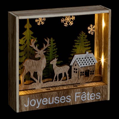 Décoration Intérieure Cadre en FEERIC LIGHTS & CHRISTMAS