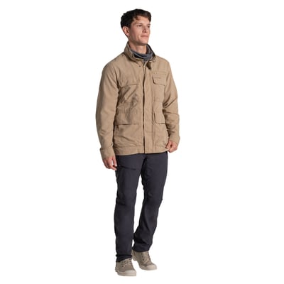 Veste unie à col montant et poches ADVENTURE CRAGHOPPERS