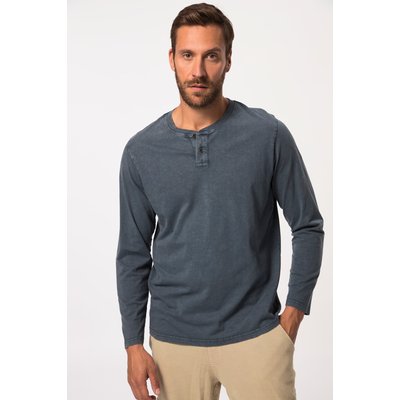 T-shirt Henley à manches longues. JP1880
