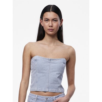 Blouse bandeau femme top