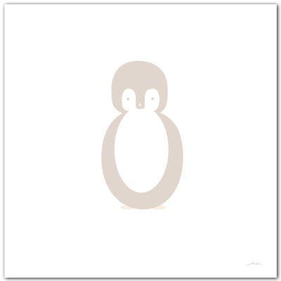 Affiche enfant pingui story HEXOA