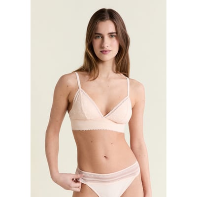 Soutien-gorge N.8 - Le triangle sans armatures en dentelle AURA ETAM