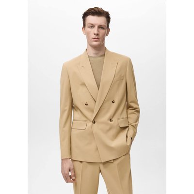 Veste de costume Boston coupe regular croisée MANGO MAN