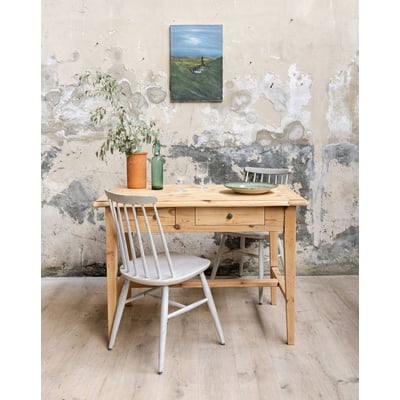 Table à manger en bois Romy N°1589 - Bon état DEBONGOUT