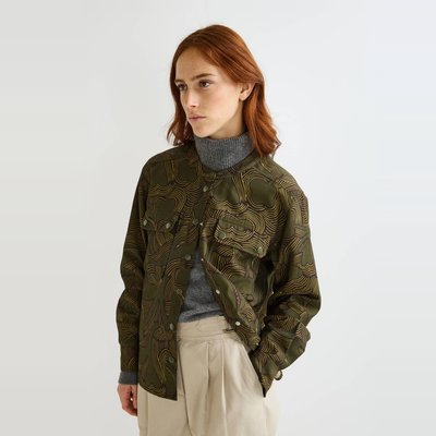 Blouse manches longues imprimée MONOPRIX