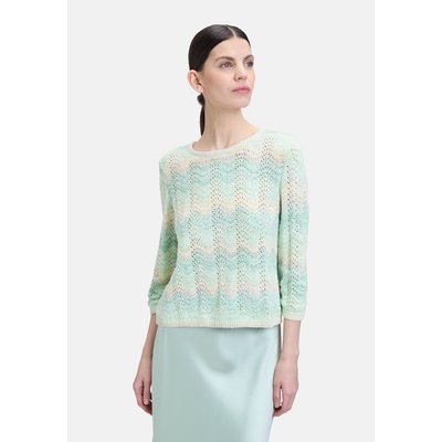 Pull-over en maille ajourée à encolure ronde CARTOON