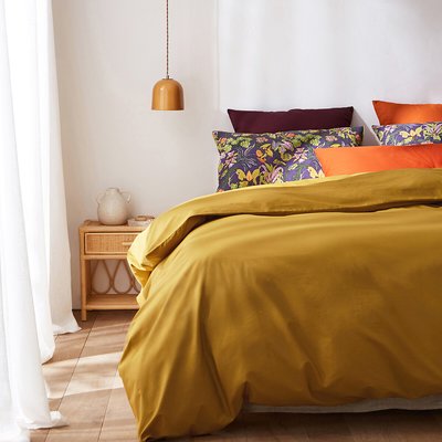 Housse de couette unie percale coton bio Scenario LA REDOUTE INTERIEURS