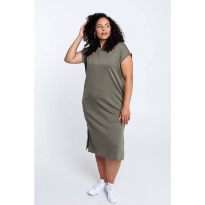 Robe kaki grande taille discount