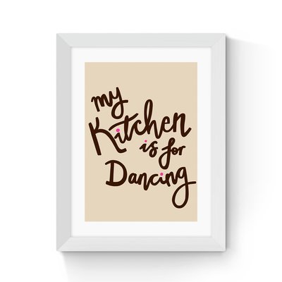 My Kitchen Is For Dancing by Emmy Lupin Studio EAST END PRINTS
