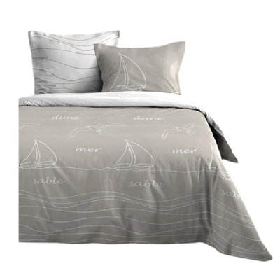 Housse de couette + taies Collection Mer et Terre EDEN
