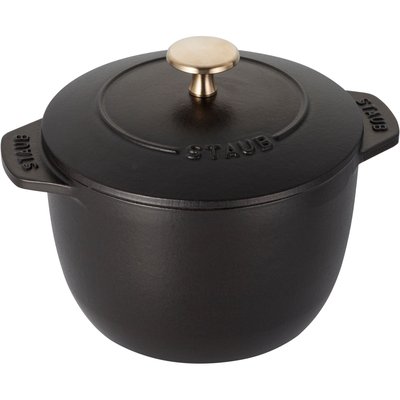 Cocotte à riz 16 cm, Fonte, Noir mat STAUB