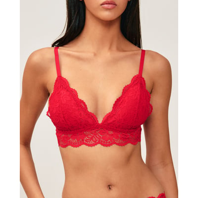Soutien-gorge triangle paddé en dentelle florale FAVORIZ UNDIZ